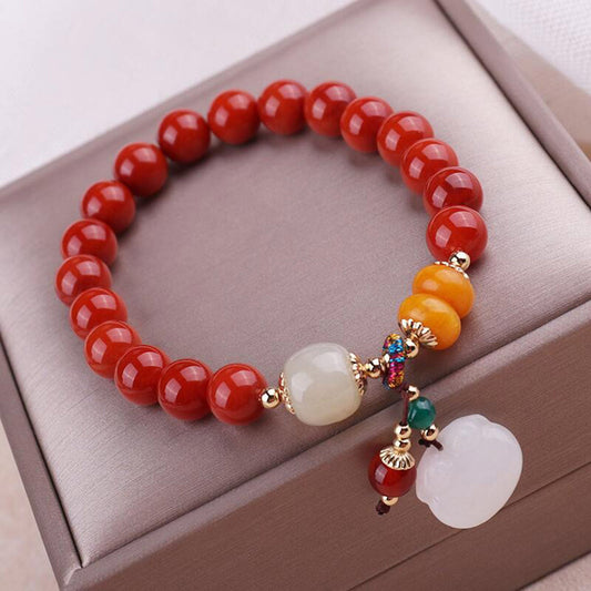 Southern Red Agate Bracelet