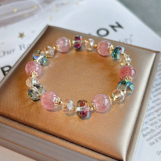 Strawberry Crystal Bracelet