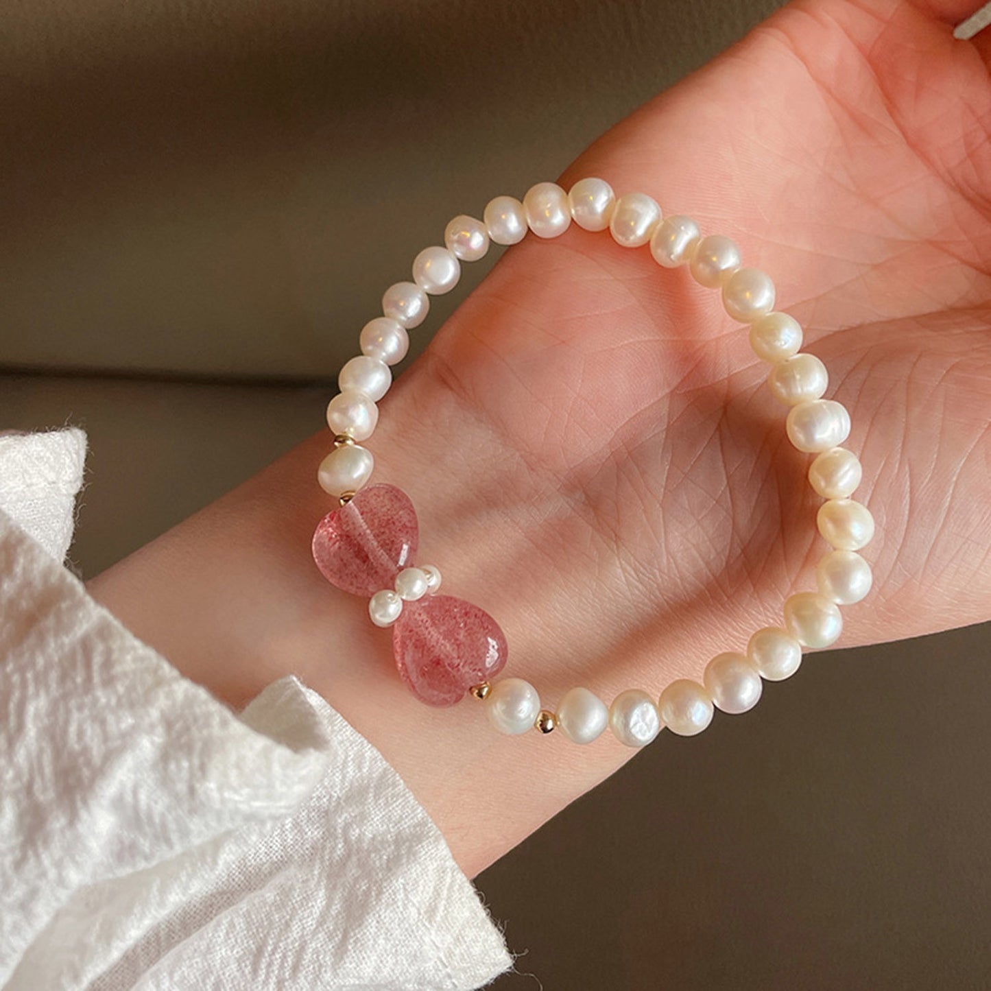 Strawberry Crystal Bracelet MN514