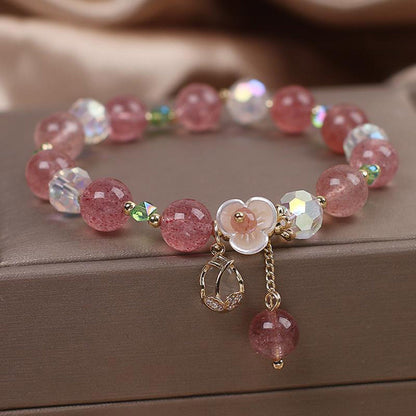 Handmade Strawberry Bracelet