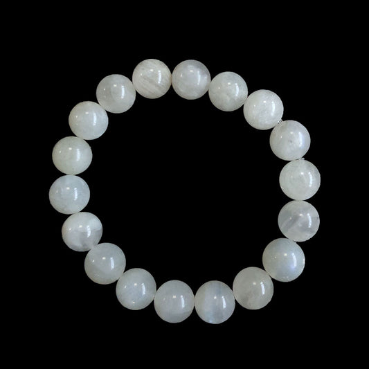 White Moonstone Bracelets