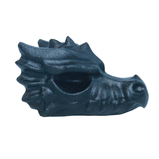 Black Obsidian Dragon Head Carving 3.5*5.8 CM